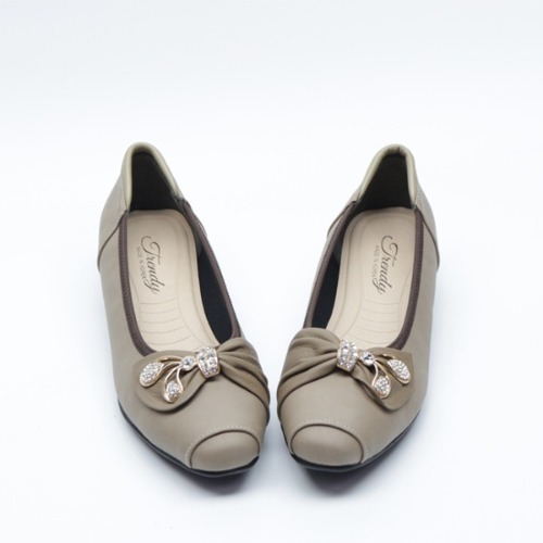 플라워 무늬 플랫 단화 여성 로퍼 신발 (2.0cm)