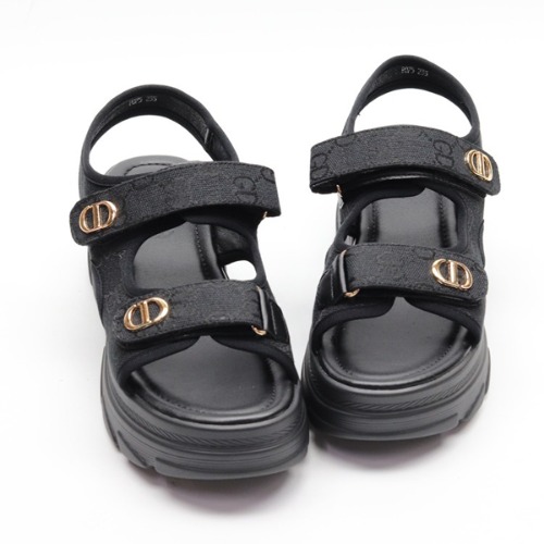 벨크로 투밴드 캐주얼 샌들 여성 썸머 신발 (5.5cm)