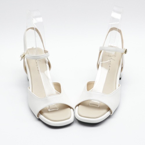 모던 데일리 여성 베이직 중굽 샌들 신발 (5.0cm)