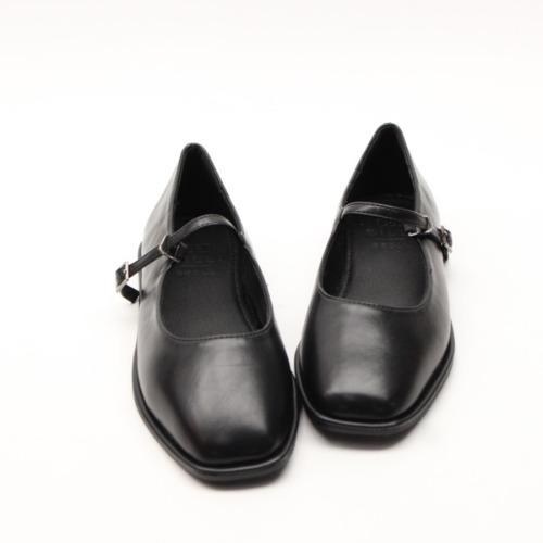 베이직 심플 여성용 낮은 굽 메리제인 구두 신발 (1.5cm)