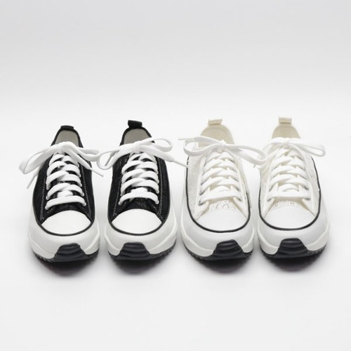 여자 레이스 오피스 스니커즈 운동화 슬립온 신발 (4.5cm)